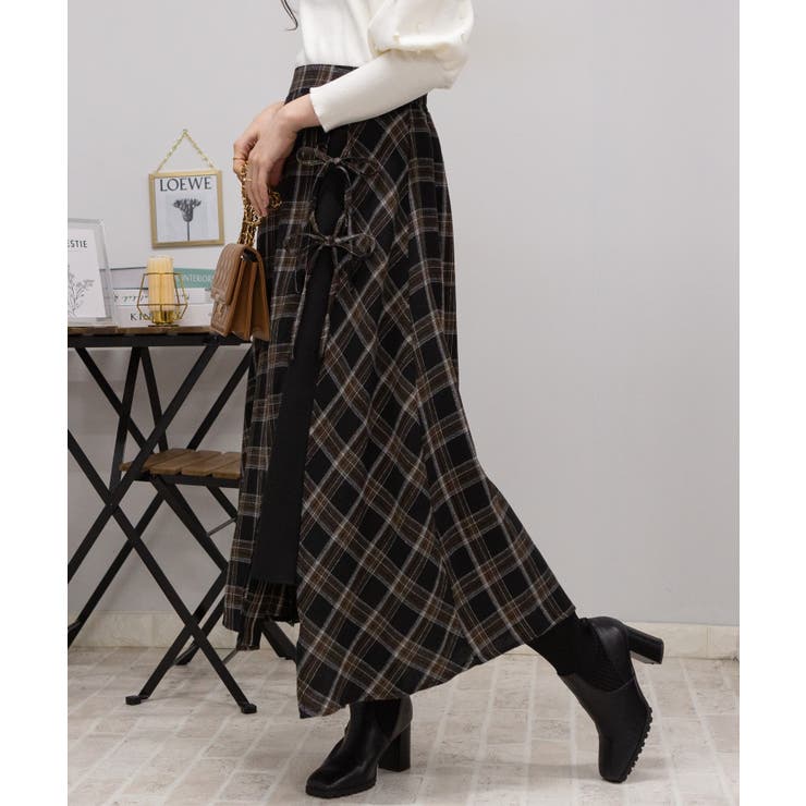 PGG 新品サイズ5ロングパンツ ジャガード チェック柄 ¥31.600 lgww-at5189.jpg