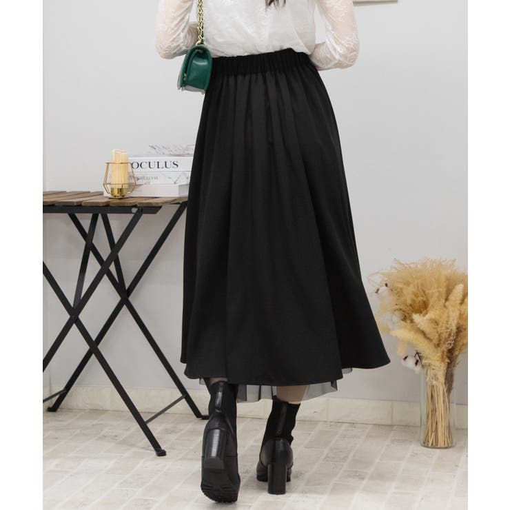 PAMEO POSE店舗限定ブラックチュールグリッタースカート PAMEO POSE店舗限定ブラックチュールグリッタースカート - メルカリ