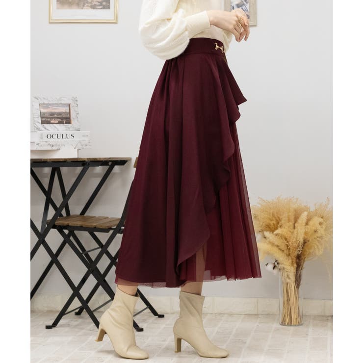 スカート Maetel スカート Maetel メールエシエルプリントスカート | レディース