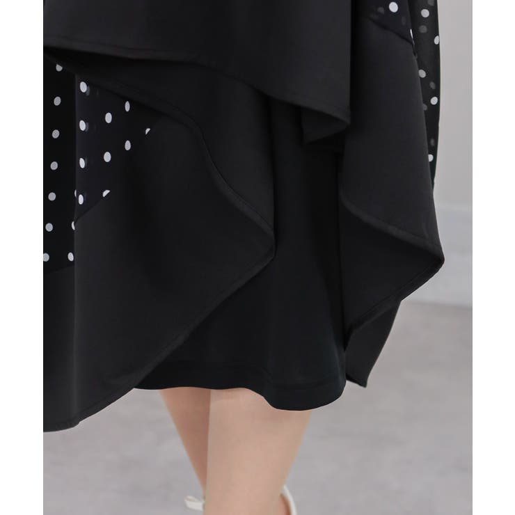 ワンピース 2WAY Puff Skirt Black 楽天市場】ワンピース レディース ニットワンピース 膝上丈 2way