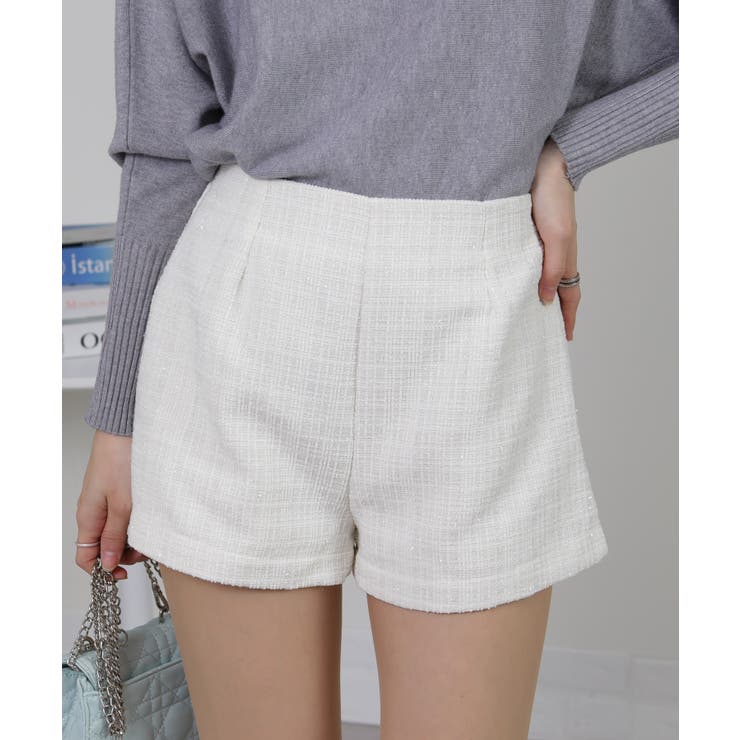 ファンシーツィード ショートパンツ | Pumpkin  Port | 詳細画像11 