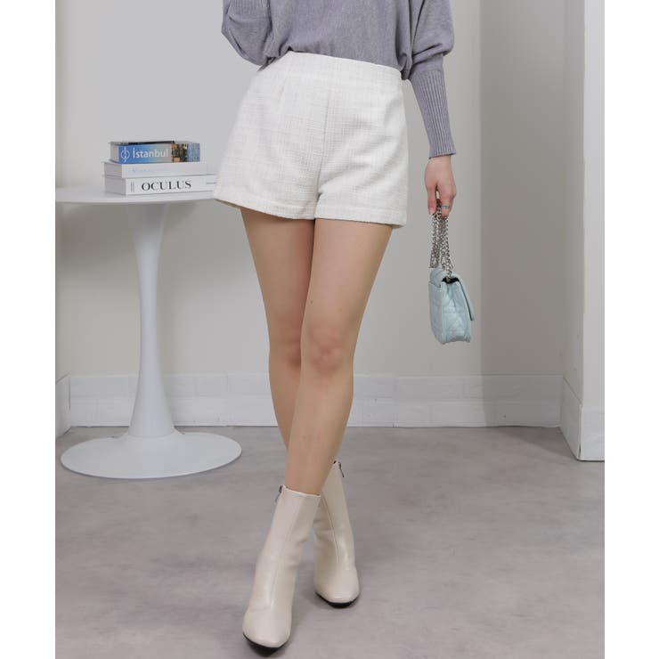 ファンシーツィード ショートパンツ | Pumpkin  Port | 詳細画像14 