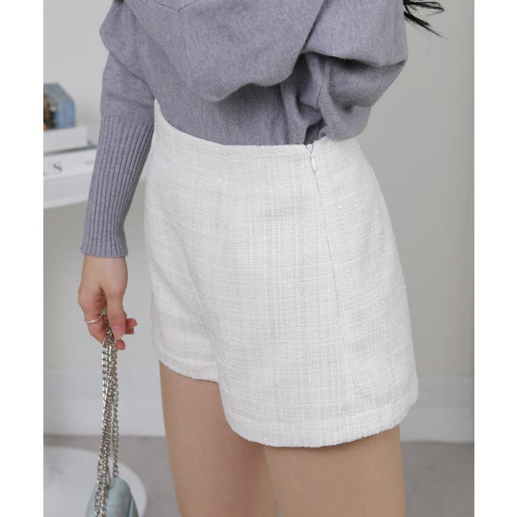 ファンシーツィード ショートパンツ | Pumpkin  Port | 詳細画像15 