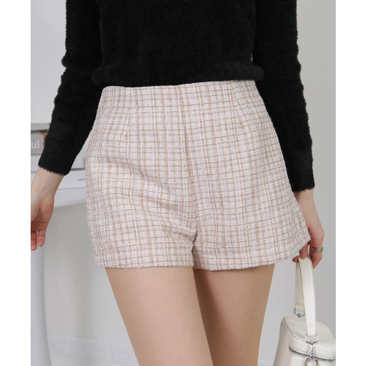 ファンシーツィード ショートパンツ | Pumpkin  Port | 詳細画像18 