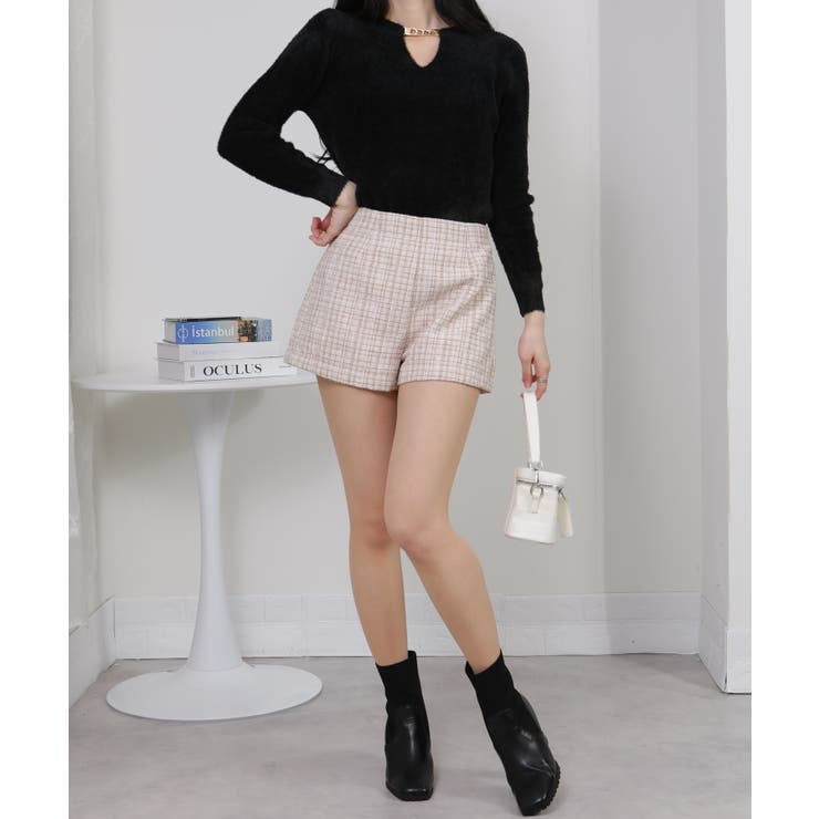 ファンシーツィード ショートパンツ | Pumpkin  Port | 詳細画像20 