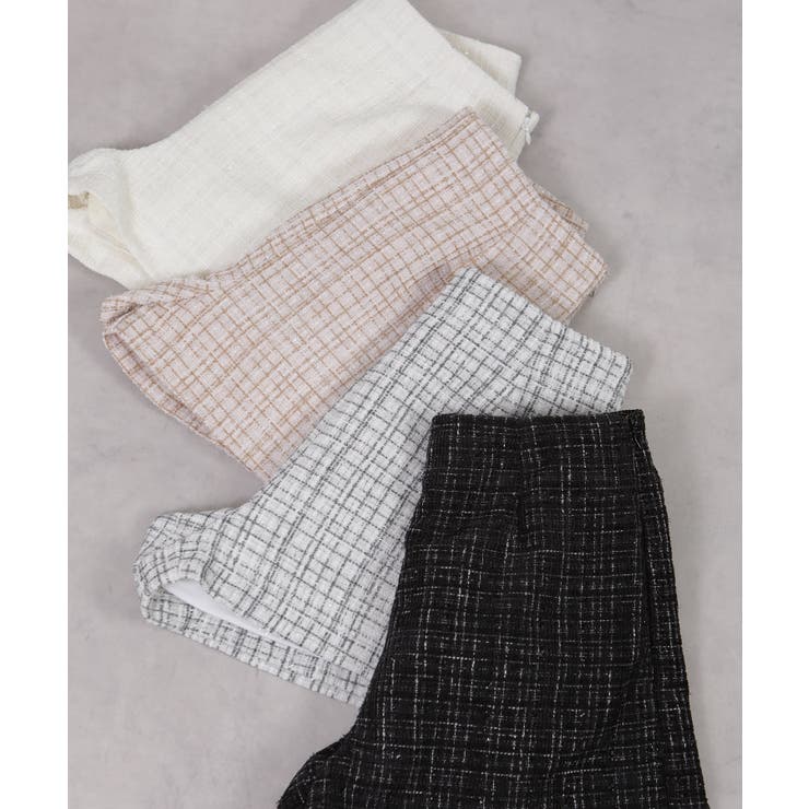 ファンシーツィード ショートパンツ | Pumpkin  Port | 詳細画像23 