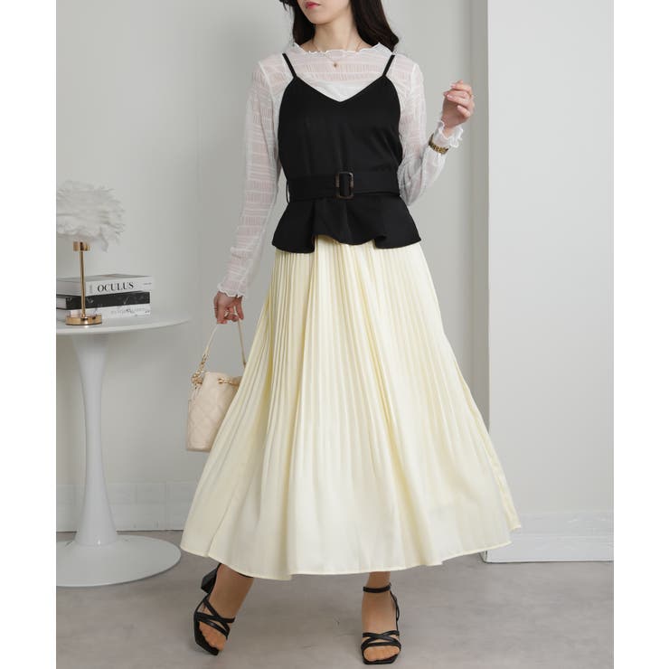 ２点セット レースインナー+キャミロングワンピース | Pumpkin  Port | 詳細画像7 