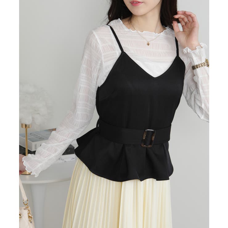 ２点セット レースインナー+キャミロングワンピース | Pumpkin  Port | 詳細画像9 