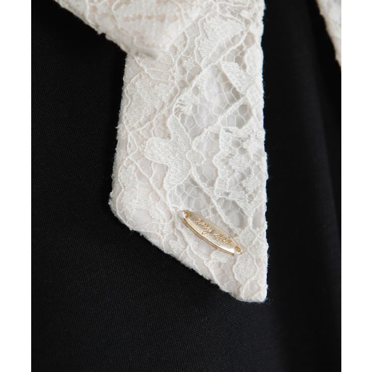 レースリボン襟 ゴールドプレート付 半袖 ワンピース | Pumpkin  Port | 詳細画像51 