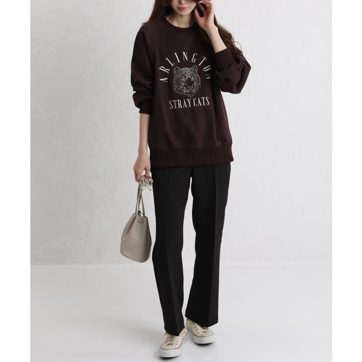 裏起毛TIGER刺繍 BIGサイズ スウェット トレーナー | Pumpkin  Port | 詳細画像25 