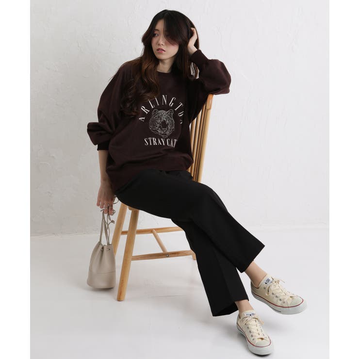 裏起毛TIGER刺繍 BIGサイズ スウェット トレーナー | Pumpkin  Port | 詳細画像26 