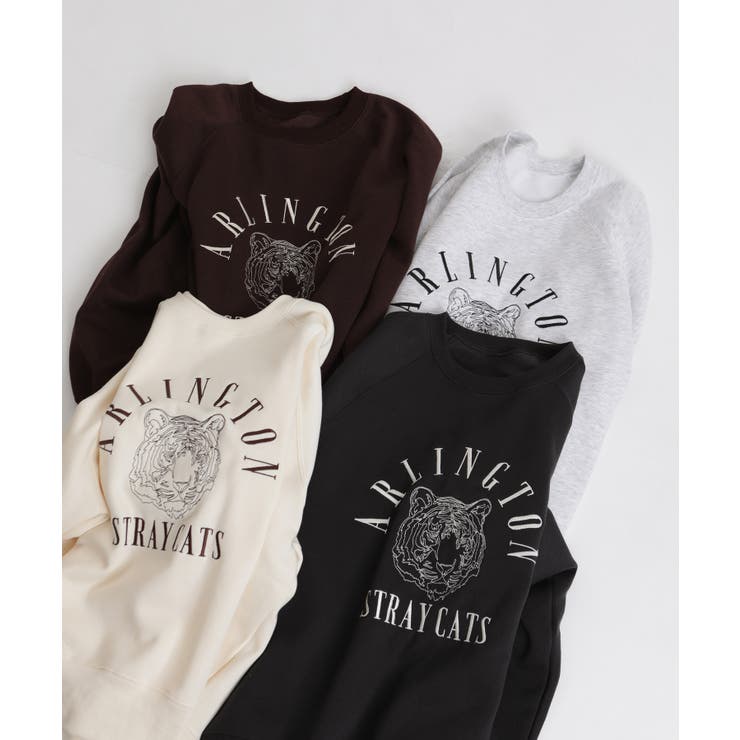 裏起毛TIGER刺繍 BIGサイズ スウェット トレーナー | Pumpkin  Port | 詳細画像38 