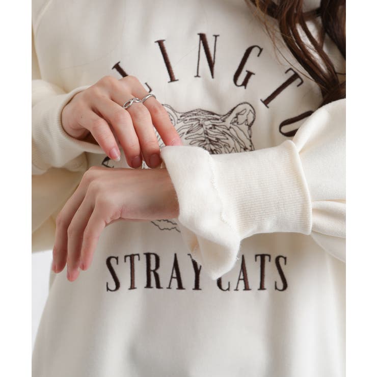 裏起毛TIGER刺繍 BIGサイズ スウェット トレーナー | Pumpkin  Port | 詳細画像41 