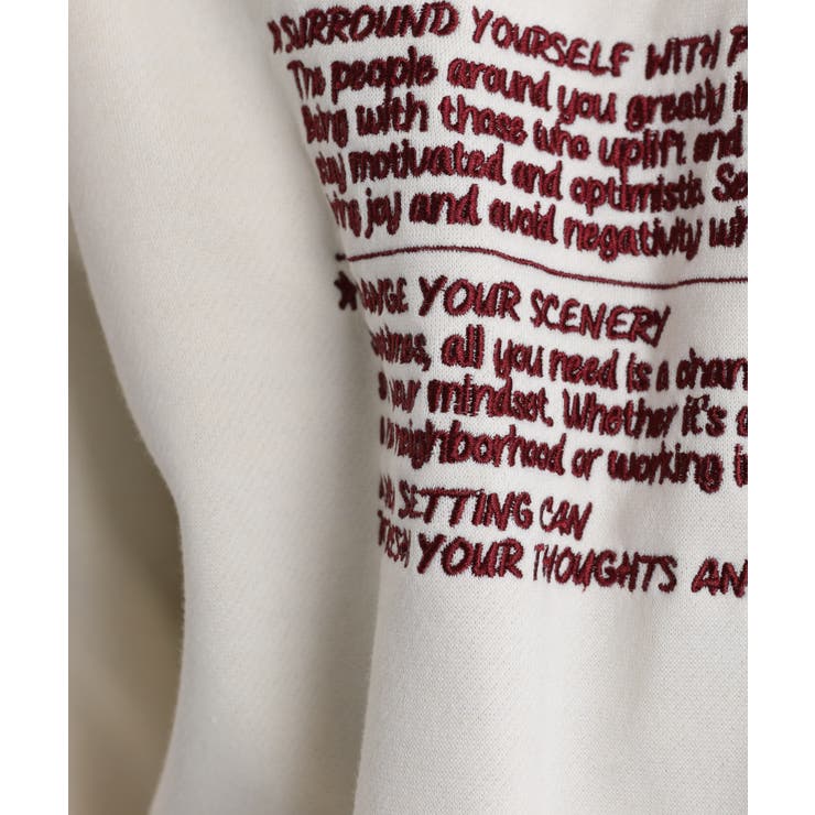 裏起毛 レターロゴ刺繍 BIGサイズ スウェットトレーナー | Pumpkin  Port | 詳細画像54 