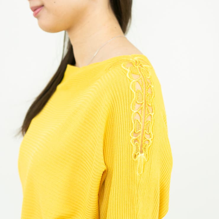 肩透かしモチーフドルマンプルオーバー | Pumpkin  Port | 詳細画像4 