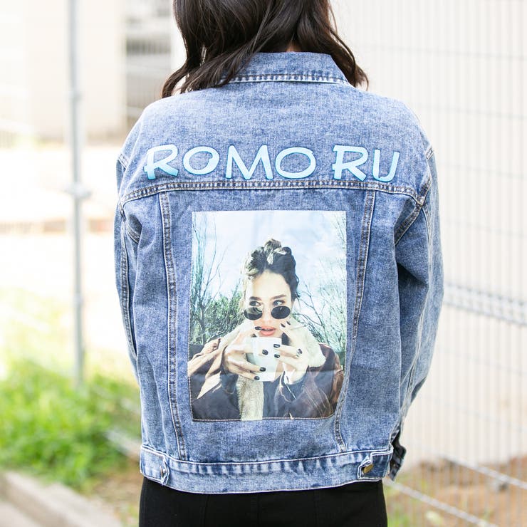 バックプリント+ロゴ入りGジャン[品番：PPNW0000831]｜Pumpkin Port 