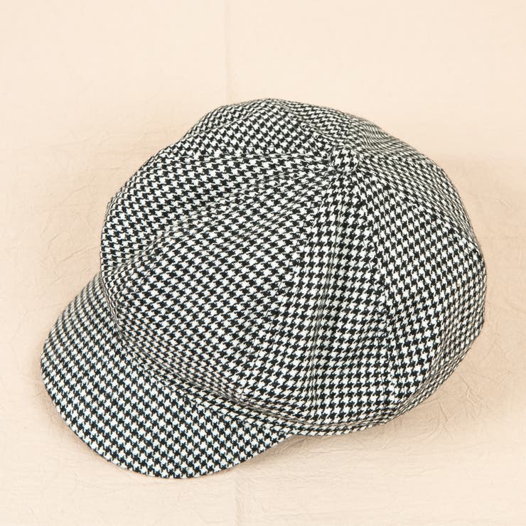 千鳥柄 キャスケット[品番：PPNW0000856]｜Pumpkin Port（パンプキン