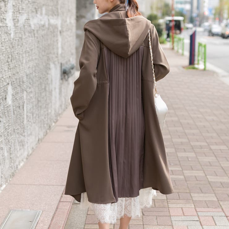 Backプリーツ マウンテンパーカー コート 品番 Ppnw Pumpkin Port パンプキンポート のレディースファッション通販 Shoplist ショップリスト