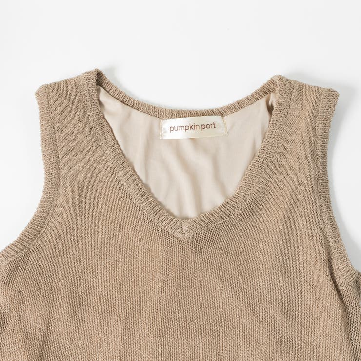 飾りボタン付 ライン配色 ニット ワンピース Free～XL レースレイヤードニットワンピース WEB限定 | PROPORTION BODY