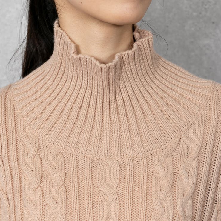 ケーブルニット ロングワンピース | Pumpkin  Port | 詳細画像13