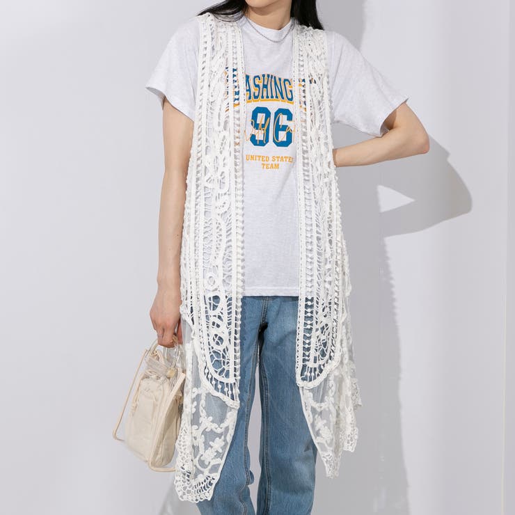 かぎ針ロングジレ | Pumpkin  Port | 詳細画像16