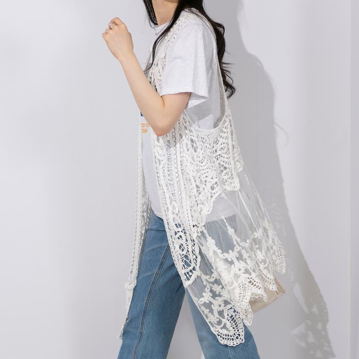 かぎ針ロングジレ | Pumpkin  Port | 詳細画像18