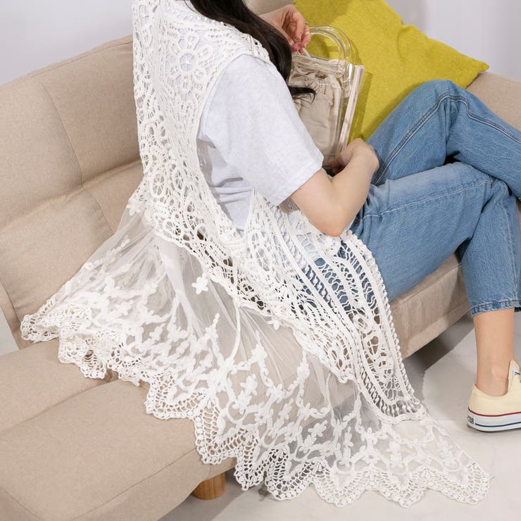 かぎ針ロングジレ | Pumpkin  Port | 詳細画像19