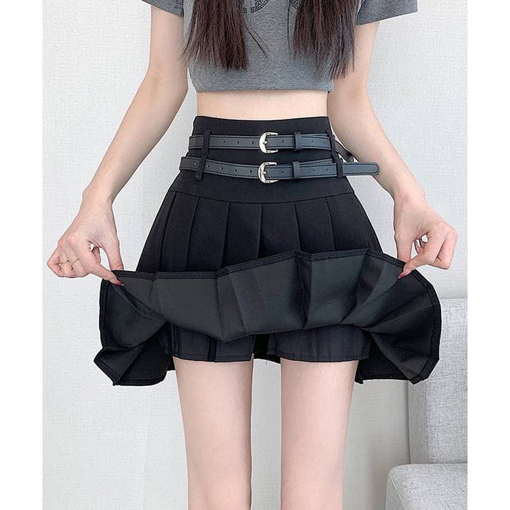 WAAC ワック ミニスカート プリーツスカート インナーつき