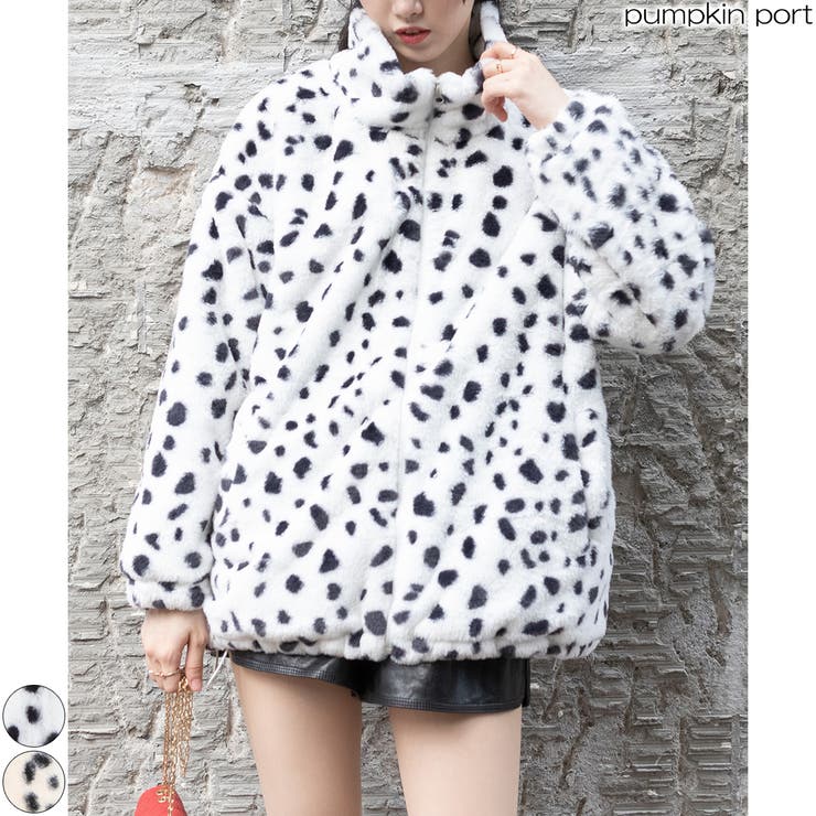 ブラックアンドホワイト 毛皮模様 ノースリーブ ダウン ベスト 総柄 フルジップ ブラックアンドホワイト 毛皮模様 ノースリーブ ダウン ベスト 総柄