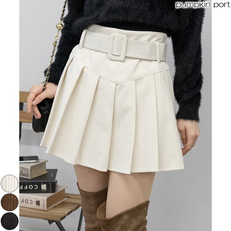 太ベルト インパン付 コーデュロイ | Pumpkin  Port | 詳細画像1 