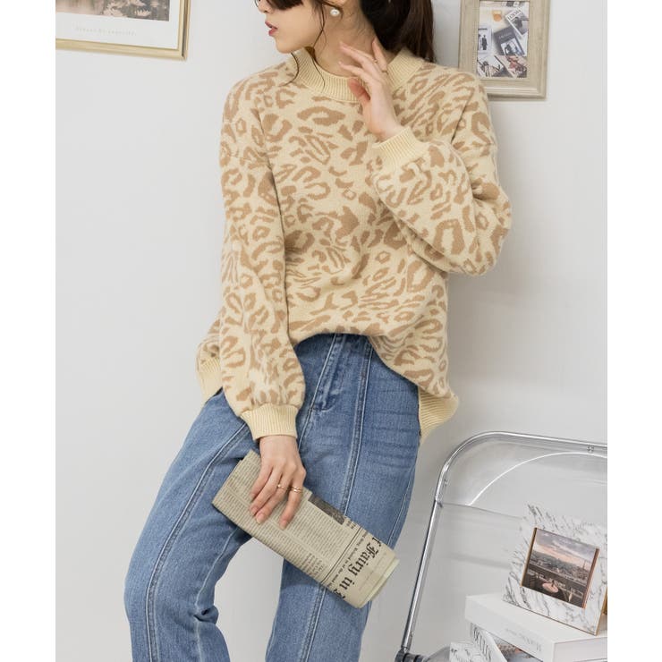 d.i.a 豹柄トップス d.i.a. ダイヤ ヒョウ柄ファー ベアトップ Y2K 平成ギャル