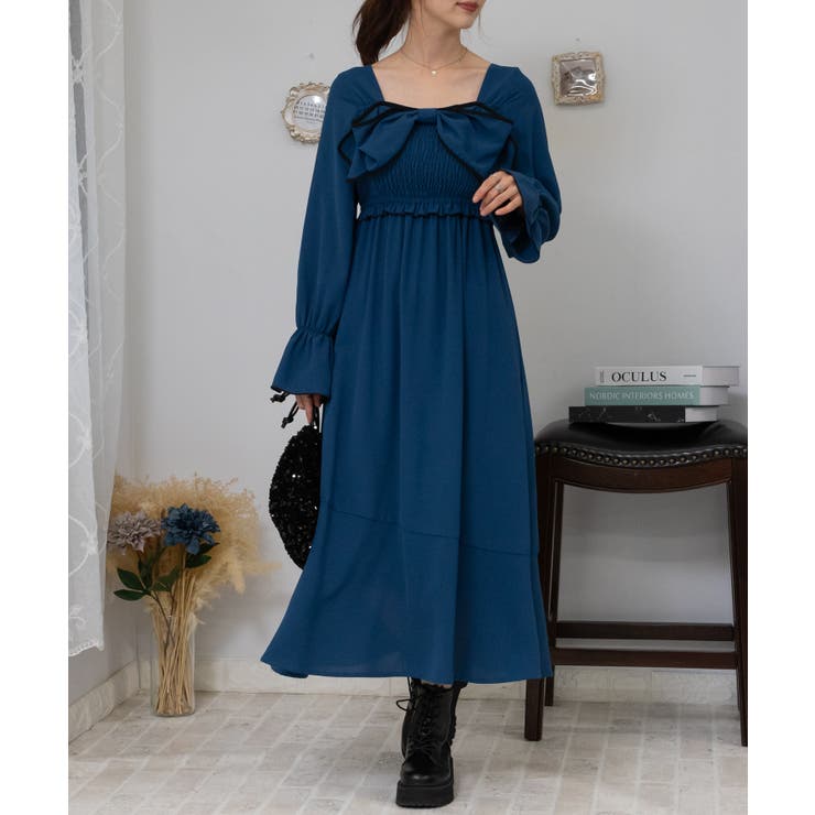 PONTA@ワンピフルパラ　専用 SARAHWEAR TOMOYO リネンワンピース 無地 C71076-D71116