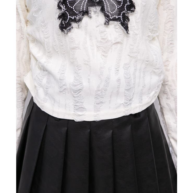 ブロークン バタフライ ロンT | Pumpkin  Port | 詳細画像25 