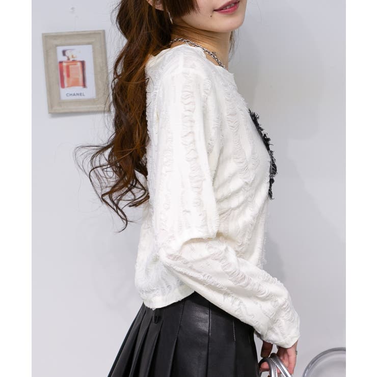 ブロークン バタフライ ロンT | Pumpkin  Port | 詳細画像5 