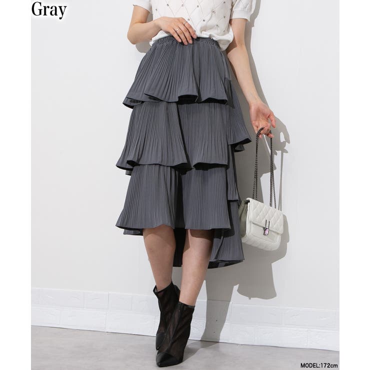 ランダム切替 プリーツスカート[品番：PPNW0004711]｜Pumpkin Port  