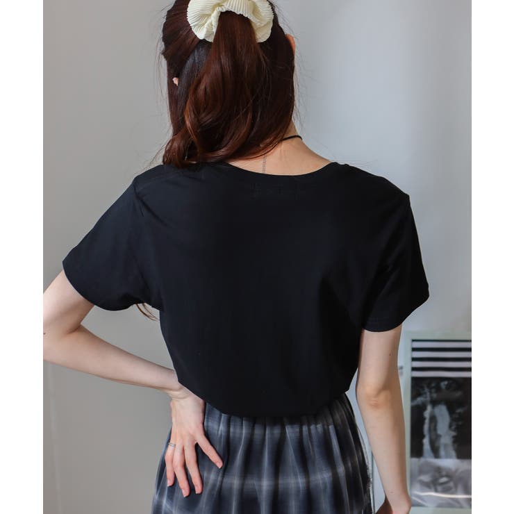 [RONRON] PUMPKIN PUFF Tシャツ★新作・24SS★人気★韓国★ RONRON] PUMPKIN PUFF Tシャツ☆新作・24SS☆人気☆韓国
