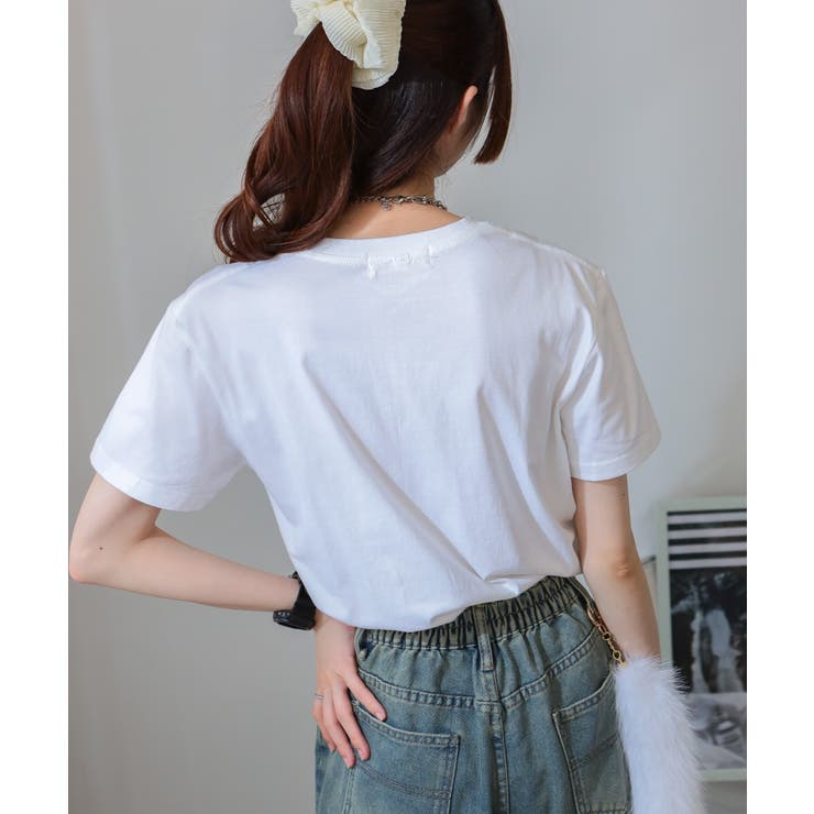 ロゴプリント 半袖 Tシャツ[品番：PPNW0004931]｜Pumpkin Port