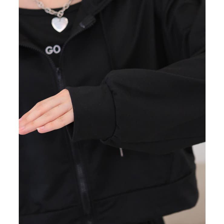 ３点セット パーカー+クロップド丈キャミ+ロングパンツ | Pumpkin  Port | 詳細画像29 