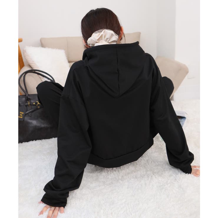 ３点セット パーカー+クロップド丈キャミ+ロングパンツ | Pumpkin  Port | 詳細画像7 