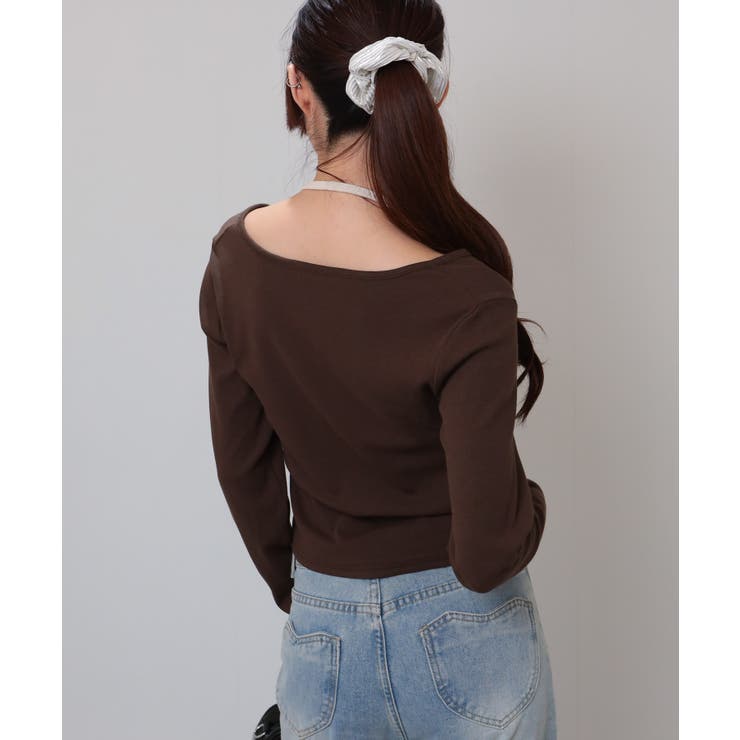 フェイクレイヤード ヘンリーネック風 テレコロンT | Pumpkin  Port | 詳細画像37 