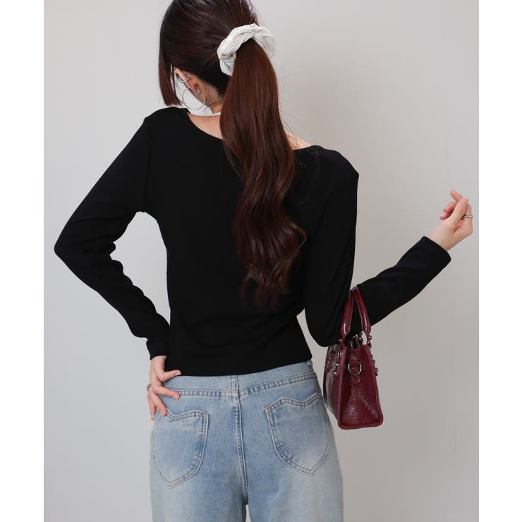 フェイクレイヤード ヘンリーネック風 テレコロンT | Pumpkin  Port | 詳細画像44 