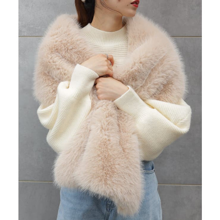 フェイクファー BIGサイズ ストール | Pumpkin  Port | 詳細画像10 