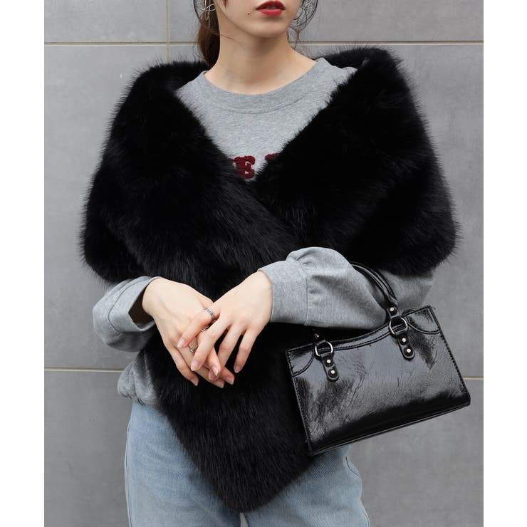 フェイクファー BIGサイズ ストール | Pumpkin  Port | 詳細画像19 