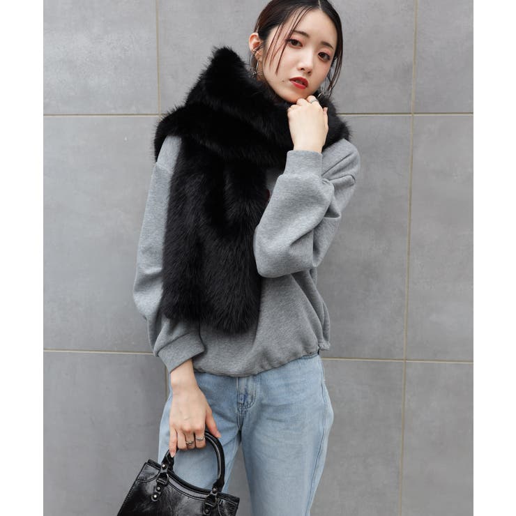 フェイクファー BIGサイズ ストール | Pumpkin  Port | 詳細画像22 