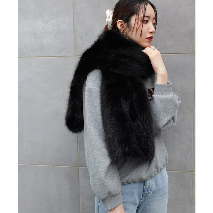 フェイクファー BIGサイズ ストール | Pumpkin  Port | 詳細画像23 