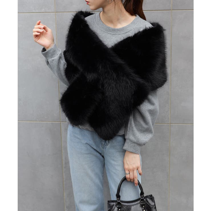 フェイクファー BIGサイズ ストール | Pumpkin  Port | 詳細画像25 