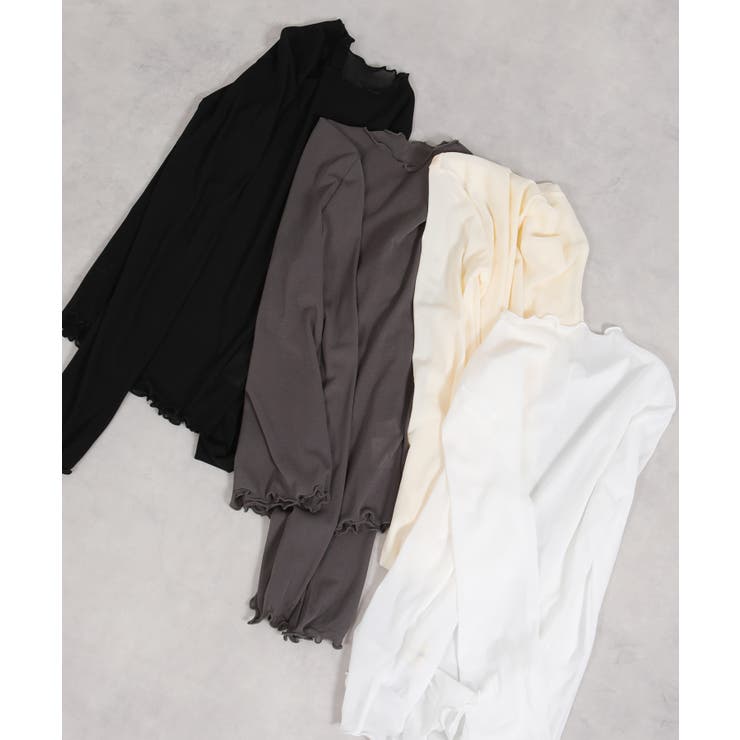 シアーパワーネット トップスカットソー | Pumpkin  Port | 詳細画像31 