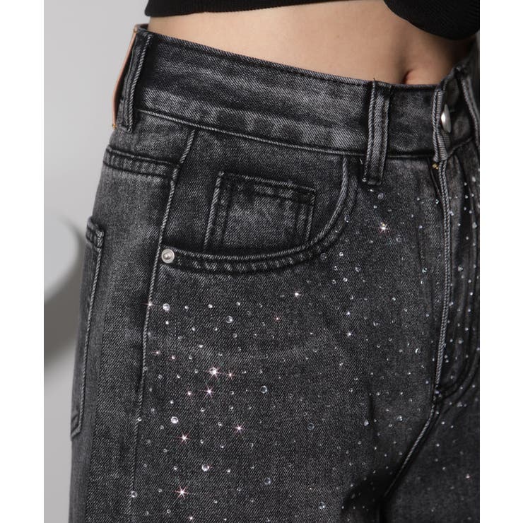 スパークリンジルコン付 グラデーション デニムパンツ | Pumpkin  Port | 詳細画像26 