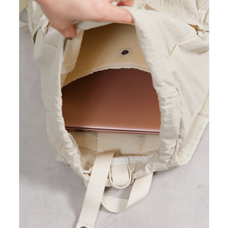 パソコン収納可能 多機能ポケット ナイロン リュックサック | Pumpkin  Port | 詳細画像20 