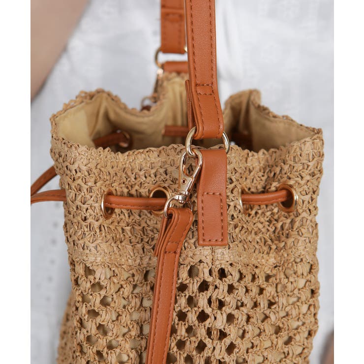 巾着型 パピルス 2WAYショルダー バッグ | Pumpkin  Port | 詳細画像16 